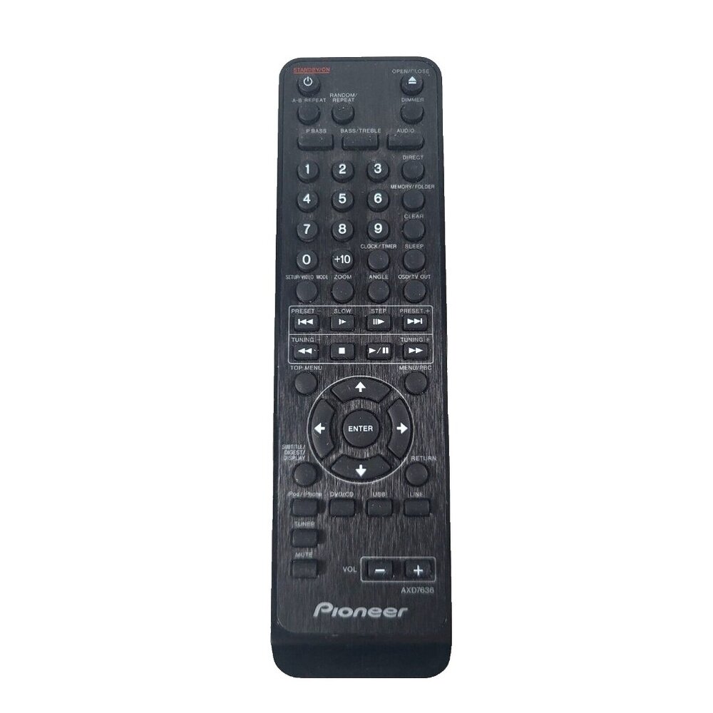 Pioneer AXD7636 Remote Control Original For Receiver Audio Video Genuine